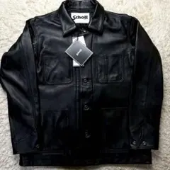 ◆新品未使用/タグ付き/現行◆SCHOTT レザージャケット カバーオール