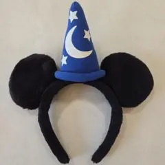 ミッキーマウス 魔法使い帽子 ヘアバンド
