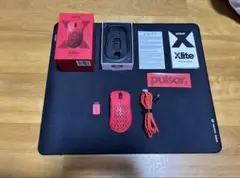 pulsar Xlite レッドマウス 本体