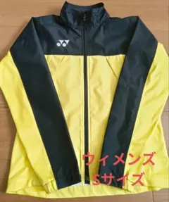 YONEX フルジップジャケット イエロー/ブラック