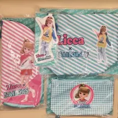 【新品未開封】リカちゃんくじ セーラーズ ポーチ トートバッグ ４点セット