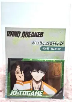 WIND BREAKER 十亀条 ホログラム缶バッジ