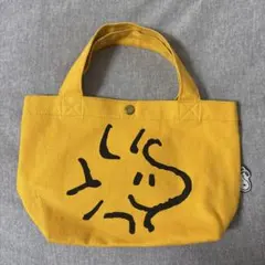 スヌーピー ウッドストック ミニトート ランチバッグ お弁当袋