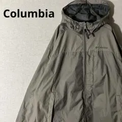 Columbia コロンビア ナイロンジャケット フーディ 薄手 サンドベージュ