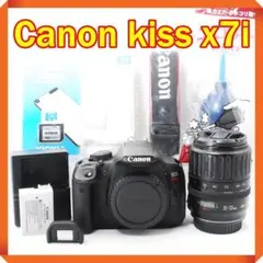 ✨ Canon EOS kiss x7 一眼レフ スマホ転送 シングルレンズ - メルカリ