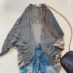 ドルマンカーディガン