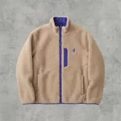 KANGOL ボアジャケット フリース ベージュ