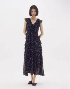 未使用☆KAON FOR ESTNATION（別注）ドットノースリーブドレス - メルカリ
