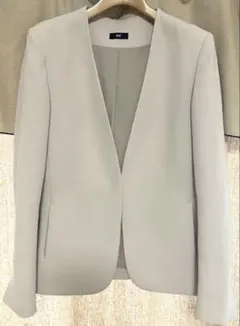 PLST プラステ　トリアセブレンドカラーレスジャケット