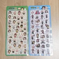 ★韓国限定★パンパンイ ボンボンドロップ シール 3D ぷっくりシール 2種類