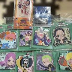 ワンピース　一番くじ　未来島エッグヘッド　H賞　J賞　G賞　海賊王への道