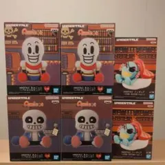 UNDERTALE アンダーテール あみこっと パピルス サンズ 6つセット
