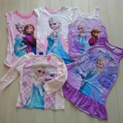 Frozen アナとエルサ 子供服セット 110cm
