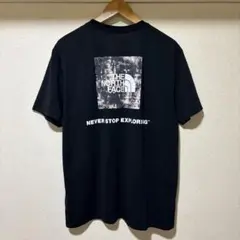 ノースフェイス バックプリント Tシャツ スクエアロゴ