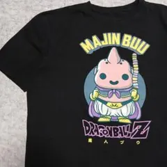 T423 公式　POP ドラゴンボール　魔人ブウ　Tシャツ 黒のサムネイル