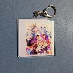 アクリルキーホルダー　白　ノゲノラ　ライトノベル展2025　榎宮祐