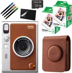 新品 instax mini Evo、ケース、フィルム、SDカード等、7点セット