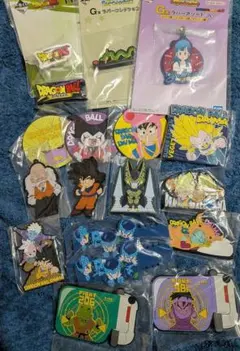 ドラゴンボール一番くじ　ラバーコレクションセットまとめ売り◎◯✭✬◉