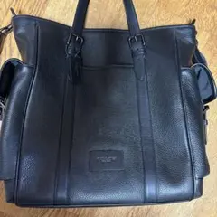 24時まで割引☆美品♪COACH レザー 2way ビジネスバッグ ハンド