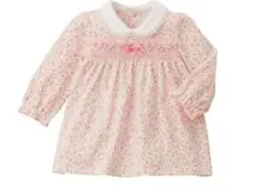 新品タグ付ミキハウス❤️小花模様の素敵なワンピース❤️80㎝❤️定価¥9,680円