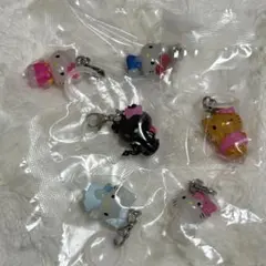 ハローキティ　めじるしアクセサリー　コンプセット　キティ　kitty めじるし