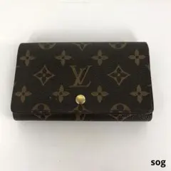 LOUIS VUITTON ルイヴィトン ポルトモネ トレゾール モノグラム