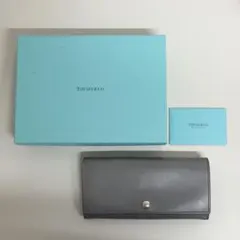 TIFFANY＆Co. ティファニー 長財布 グレーのサムネイル