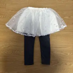 チュールスカート&レギンスセット