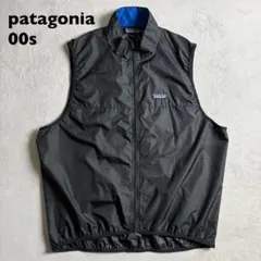 00s patagonia ベロシティ　シェル　ベスト　リップストップ地