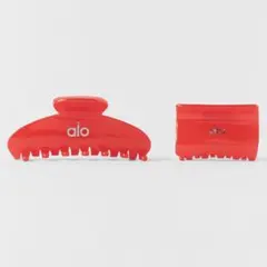 alo yoga ヘアクリップ アクリル イリュージョン クロウクリップ