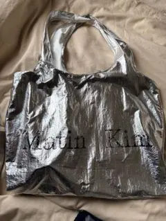 Matin Kim シルバー トートバッグ