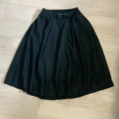 chocol raffine ダークグリーン フレアスカート サイズF