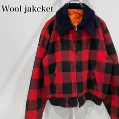 70s 80s Lakeshire USA製 バッファローウールジャケット L - メルカリ