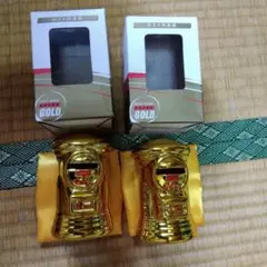 ポスト型貯金箱　ゴールド　2個セット　未使用品