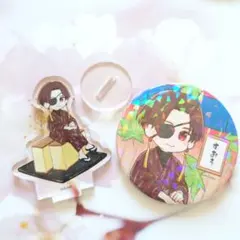 蘇枋隼飛 和菓子 アクスタ 缶バッジ ウィンブレ WIND BREAKER