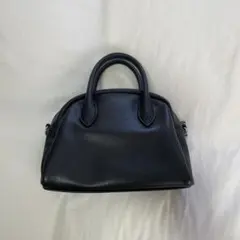 EFOLE ミニボストン ショルダー バッグ 黒