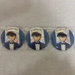 名探偵コナン展 缶バッチ 工藤新一