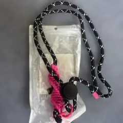 スマホショルダーストラップ ブラック