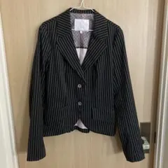 レベッカテイラー　ピンストライプテーラードジャケット　2サイズ