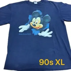 ヴィンテージ　ミッキー　Disney Mickey Mouse Tシャツ 90s