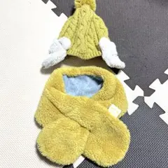 可愛い♡アニマルニット帽とスヌードのセット