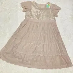 新品タグ付き✨フランシュリッペ　カットワーク　ワンピース