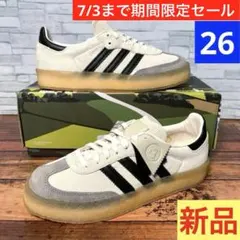 【レア箱付き新品】KITH クラークス アディダス サンバ ブラック セイル26のサムネイル