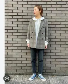 新品】アミュエルロゼッタ ひとみオリジナルPコート チャコール