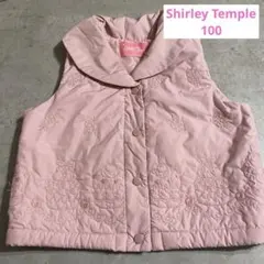 4176 Shirley Temple シャーリーテンプル 中綿ベスト 100