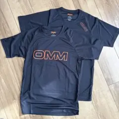 OMM ロゴTシャツ2枚セット メンズSサイズ ブラック