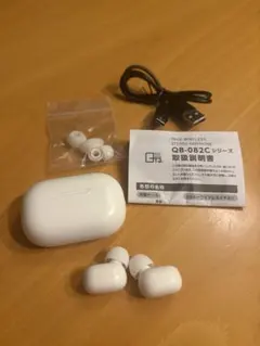 ワイヤレスイヤホン　防水・防滴防水対応　マイク装着