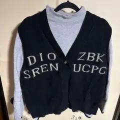 ニット（ニットベスト付き）