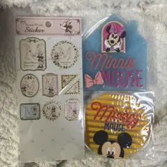 ディズニー￤ミッキー＆ミニー グッズ3点セット