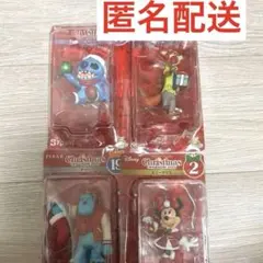 ディズニークリスマスオーナメントくじフィギュアスティッチ ニック ミニー サリー